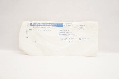 Mallinckrodt 86647 Oral/Nasal Tracheal Tube Cuffless 5.0mm I.D. x 7.4mm O.D.
